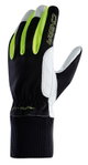 Chiba Winterhandschuhe Nordic Plus (Puller-Anziehhilfe) schwarz/neongelb - 1 Paar
