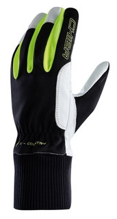 Chiba Winter Gloves Nordic Plus (Puller Pulling Aid) black/neon yellow - 1 pair