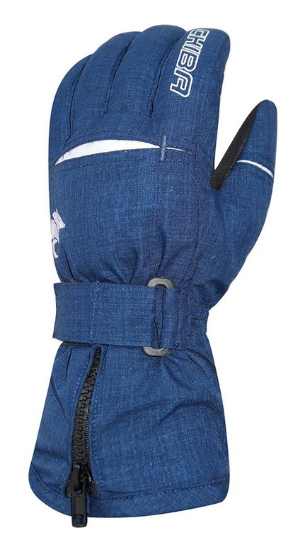 Chiba Winterhandschuhe Plus Finger (wasserdicht, winddicht, atmungsaktiv) marineblau - 1 Paar