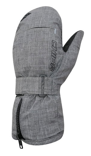 Chiba Winterhandschuhe Plus Mitten (wasserdicht, winddicht) hellgrau - 1 Paar
