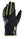 Chiba Winter Gloves Thermo X-Cross (waterproof, windproof, breathable) black/neon yellow - 1 pair