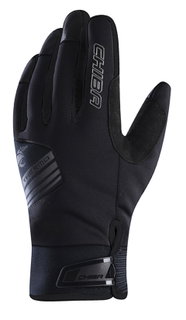 Chiba Winterhandschuhe Thermo X-Cross (wasserdicht, winddicht, atmungsaktiv) schwarz/schwarz - 1 Paar
