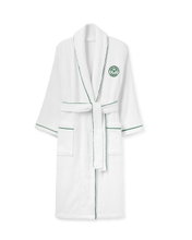 Christy Bathrobe Wimbledon The Championship 2025 white/green