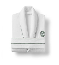 Christy Bathrobe Wimbledon The Championship 2025 white/green