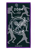 Christy Wimbledon Champion Towel 2024 green 133x70cm