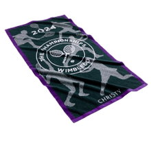 Christy Wimbledon Champion Towel 2024 green 133x70cm