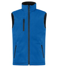 Clique Softshellweste Padded Vest (clean geschnittene, gepolsterte Softshell-Weste) royalblau Herren