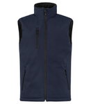 Clique Softshellweste Padded Vest (clean geschnittene, gepolsterte Softshell-Weste) dunkelblau Herren