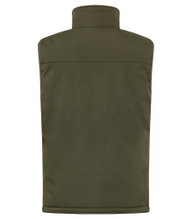 Clique Softshellweste Padded Vest (clean geschnittene, gepolsterte Softshell-Weste) khaki/grün Herren