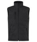 Clique Softshellweste Padded Vest (clean geschnittene, gepolsterte Softshell-Weste) schwarz Herren