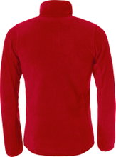 Clique Fleecejacke Basic Polar - mit Stehkragen - rot - Herren