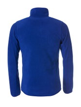 Clique Fleecejacke Basic Polar - mit Stehkragen - royalblau - Herren