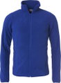 Clique Fleecejacke Basic Polar - mit Stehkragen - royalblau - Herren
