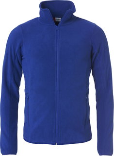 Clique Fleecejacke Basic Polar - mit Stehkragen - royalblau - Herren