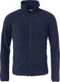 Clique Fleecejacke Basic Polar - mit Stehkragen - navyblau - Herren