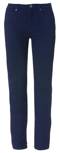 Clique Freizeithose (Baumwolle-Twill) 5-Pocket Stretch Pant navyblau Damen