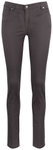 Clique Freizeithose (Baumwolle-Twill) 5-Pocket Stretch Pant pistolgrau Damen