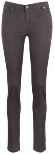 Clique Freizeithose (Baumwolle-Twill) 5-Pocket Stretch Pant pistolgrau Damen