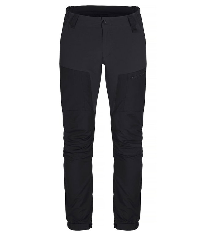 Clique Trekking-Wanderhose Kenai (wind- und wasserabweisendes Material) lang schwarz Herren