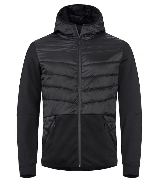 Clique Übergangsjacke Utah Jacket (reflektierend, modern, leicht wattiert) schwarz Herren