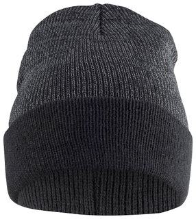 Clique Knitted Hat Hubert Reflective (Beanie) - with cuff - reflective - 1 piece