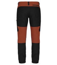 Clique Trekking-Wanderhose Kenai (wind- und wasserabweisendes Material) lang schwarz/orange Herren