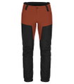 Clique Trekking-Wanderhose Kenai (wind- und wasserabweisendes Material) lang schwarz/orange Herren
