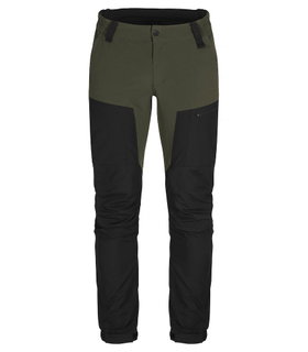 Clique Trekking-Wanderhose Kenai (wind- und wasserabweisendes Material) lang grün/schwarz Herren