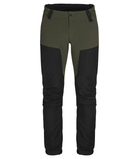 Clique Trekking-Wanderhose Kenai (wind- und wasserabweisendes Material) lang grün/schwarz Herren