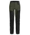 Clique Trekking-Wanderhose Kenai (wind- und wasserabweisendes Material) lang grün/schwarz Damen