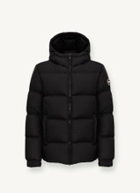 Colmar Down Winter Jacket Puffy with Fixed Hood (very warm) Black Men