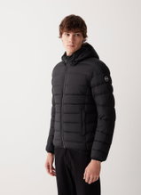 Colmar down jacket with detachable hood (very warm) black men
