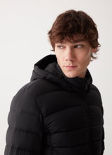 Colmar down jacket with detachable hood (very warm) black men