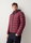 Colmar Down Winter Jacket with Removable Hood (Sporty Quilted Jacket, Very Warm) Brown/Navy Blue Men