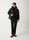 Colmar Oversize-Daunen-Winterjacke mit Kapuze aus Jacquard (sehr warm) schwarz Herren