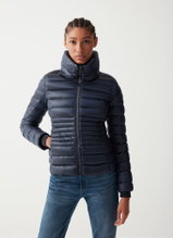 Colmar Übergangansjacke mit Ärmelbündchen (warm, Daunen Steppjacke, schmale Form) dunkelblau Damen