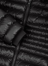 Colmar Übergangansjacke mit Ärmelbündchen (warm, Daunen Steppjacke, schmale Form) schwarz Damen