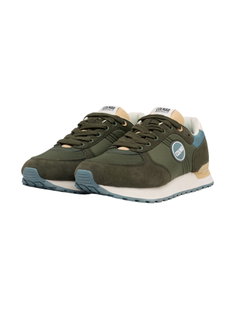 Colmar Sneaker Travis Authentic 2026 dunkelgrün/blau/beige Herren