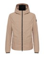 Colmar Übergangansjacke Fibers (aus Baumwolle, mit Kapuze) beige/braun Herren