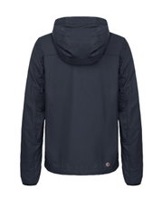 Colmar Übergangansjacke Fibers (aus Baumwolle, mit Kapuze) navyblau Herren