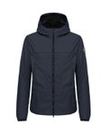 Colmar Übergangansjacke Fibers (aus Baumwolle, mit Kapuze) navyblau Herren