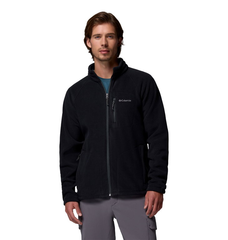 Columbia Fleecejacke Fast Trek II Full Zip Fleece (warm, weiches Material) schwarz Herren