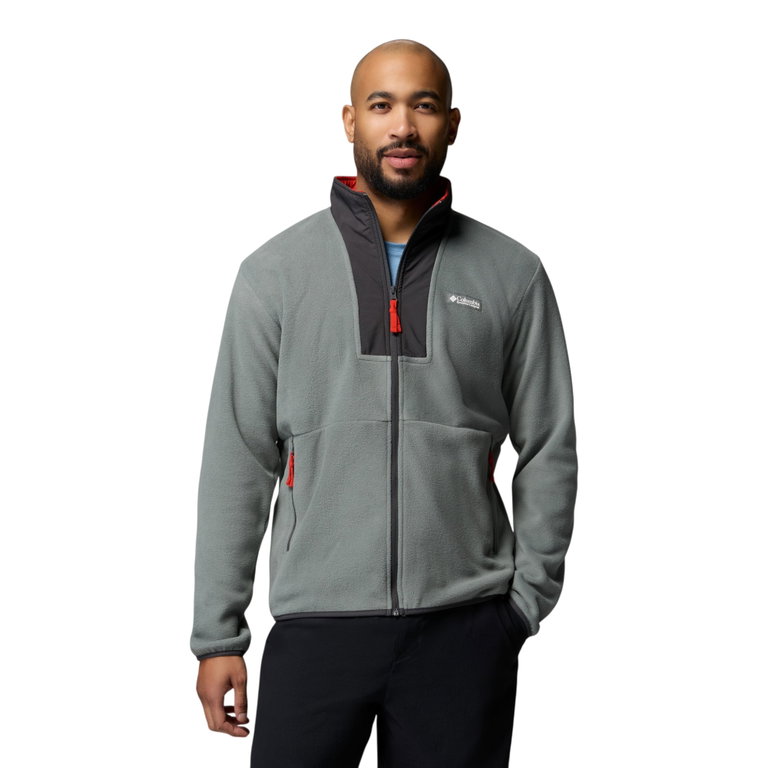 Columbia Fleecejacke Sequoia Grove™ II Full Zip Fleece (warm, weiches Material) salbeigrün Herren