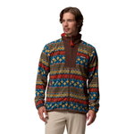 Columbia Fleecejacke Sequoia Grove™ II Full Zip Printed Fleece (warm, weiches Material) braun/bunt Herren
