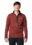 Columbia Fleecejacke Sweater Weather Full Zip 2.0 (warm, weiches Material) rot Herren