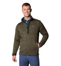 Columbia Fleecejacke Sweater Weather Full Zip 2.0 (warm, weiches Material) grün Herren