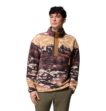 Columbia Fleece Pullover Helvetia™ II Printed Half Snap (with chest pocket) brown/multicoloured men's