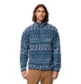 Columbia Fleecepullover Helvetia™ II Printed Half Snap (mit Brusttasche) blau Herren