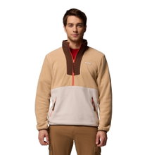 Columbia Fleece Pullover Sequoia Grove Half Zip (comfortable to wear) brown/tobacco men's