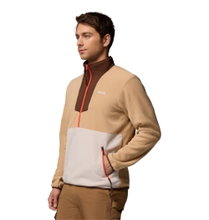 Columbia Fleece Pullover Sequoia Grove Half Zip (comfortable to wear) brown/tobacco men's